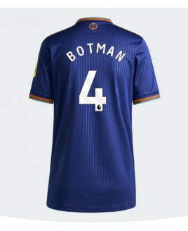 Günstige Newcastle United Sven Botman #4 3rd trikot Damen 2025-26 Kurzarm